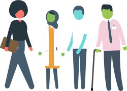 A group of people